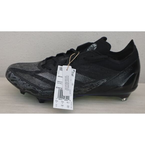 Adidas IE4414 Mens Sz 11 Black Adizero Electric Speed Juice Pack Football Cleats - Picture 8 of 15